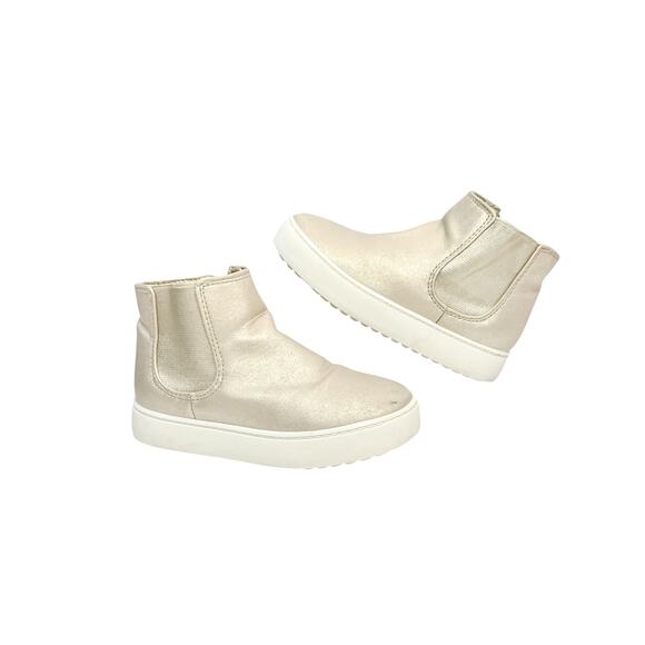 Cat & Jack Girls' Rose Gold Booties - Size 9 - Picture 1 of 8